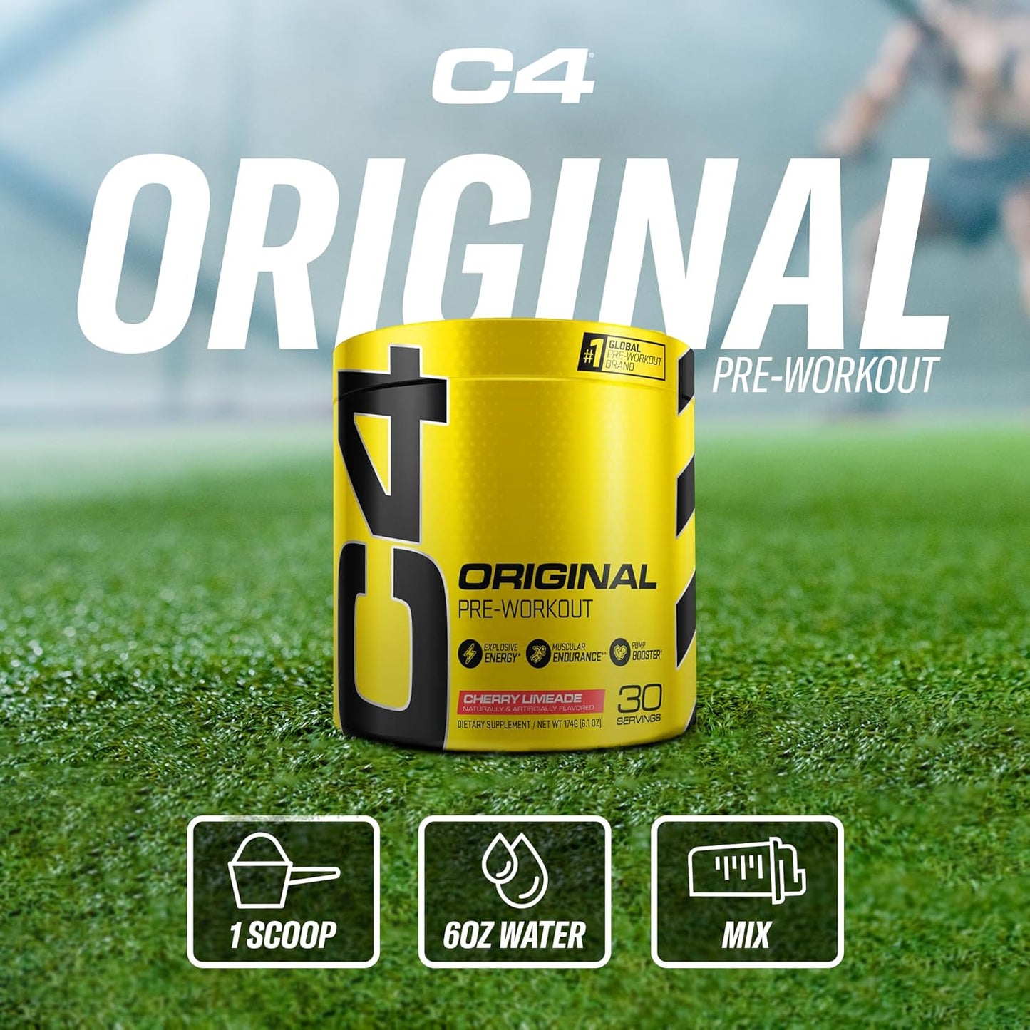 Original C4 Pre Workout Powder – Cherry Limeade