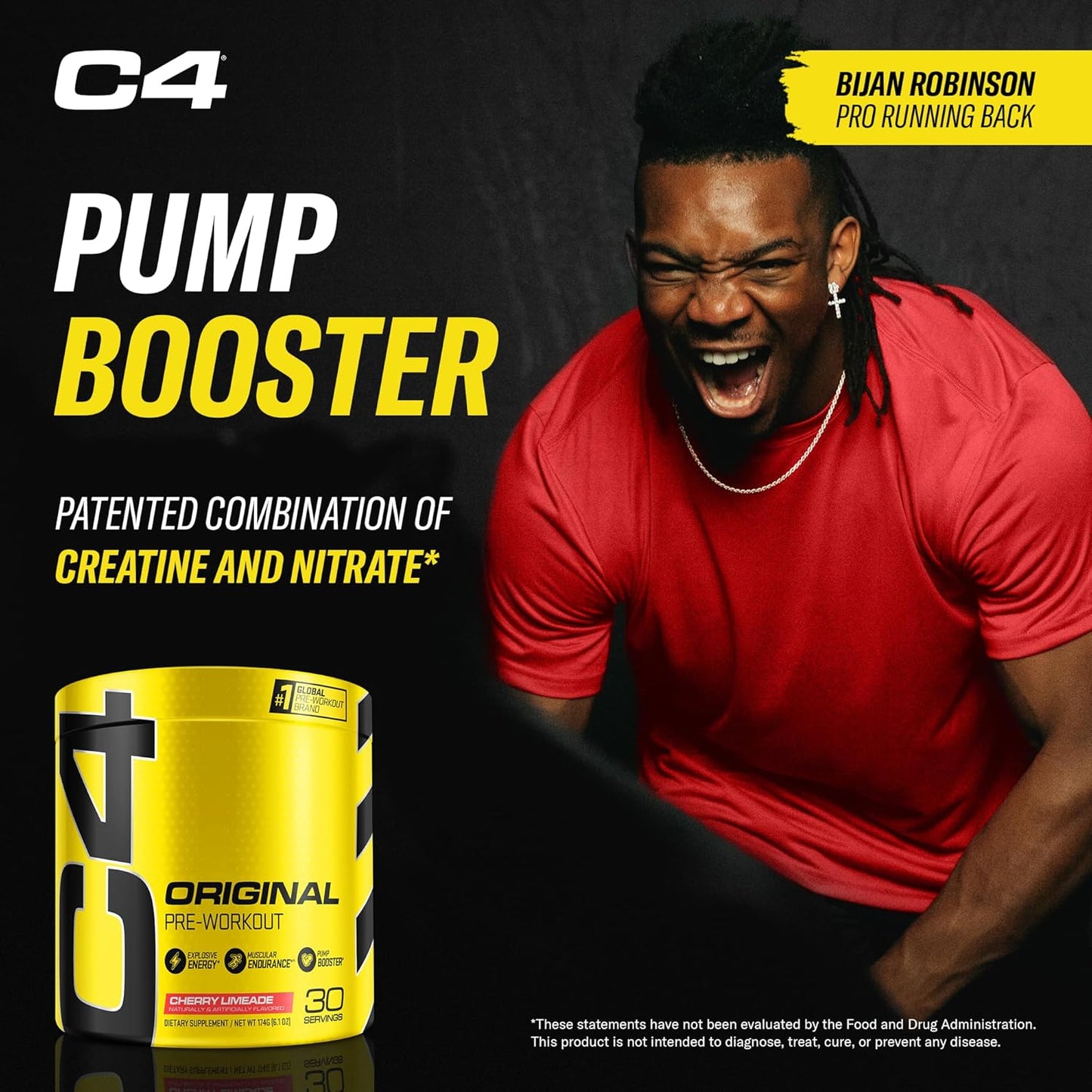 Original C4 Pre Workout Powder – Cherry Limeade
