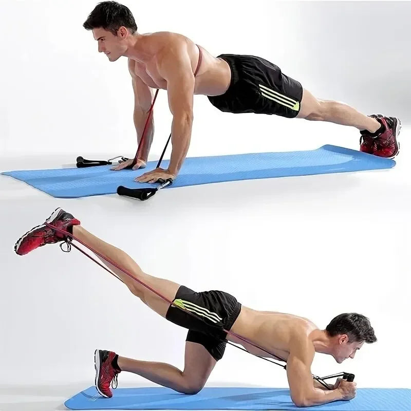 Adjustable home workout fitness bands