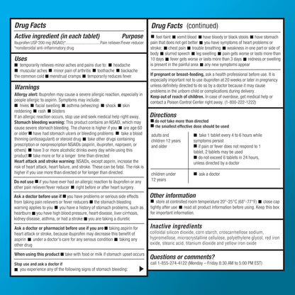 Ibuprofen 200 mg Tablets