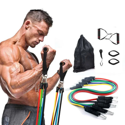Adjustable home workout fitness bands
