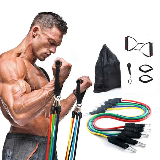 Adjustable home workout fitness bands