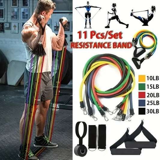 Adjustable home workout fitness bands